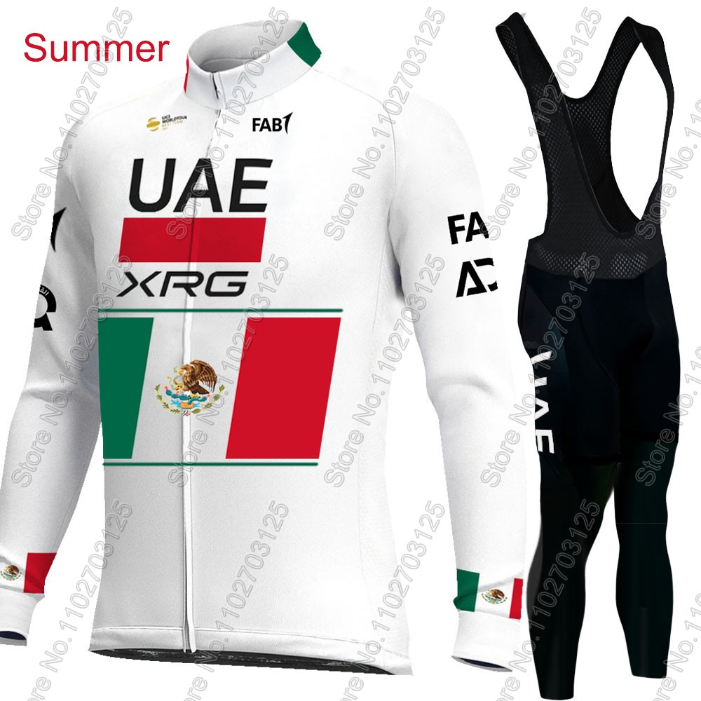 UAE 팀 사이클링 2026 멕시코 저지 세트 남성용  - Cycling Gear Brands 리뷰 및 가격