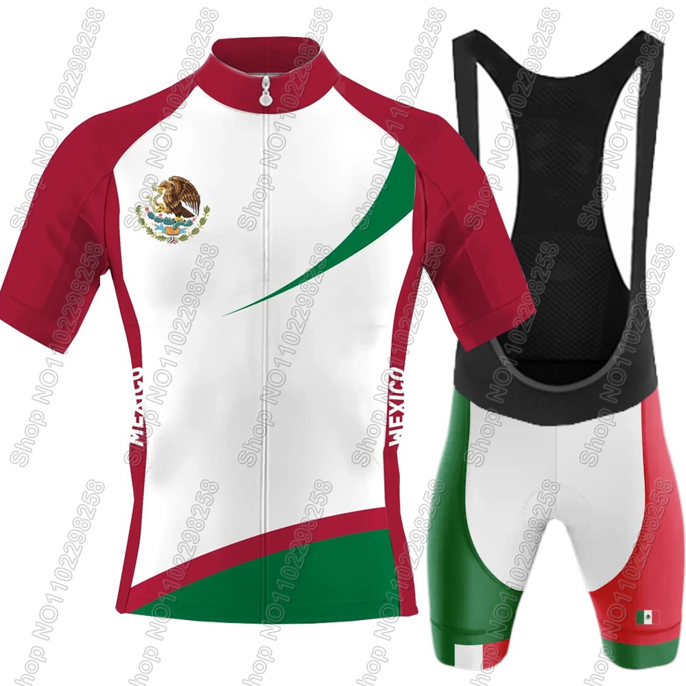 2025 멕시코 국가 대표팀 사이클링 저지 세트 여름  - Cycling Bib Shorts 리뷰 및 가격