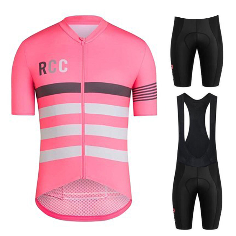 핑크 RCC 사이클링 저지 세트 남성용 반팔 자전거 스 - Cycling Gear Brands 리뷰 및 가격